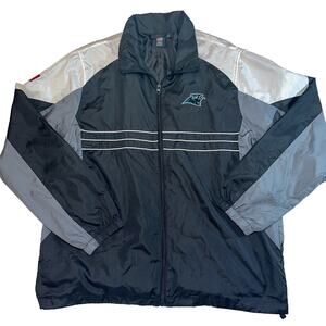 NFL Team Apparel Reebok Vintage Panthers Sports Illustrated Wind Breaker Size L